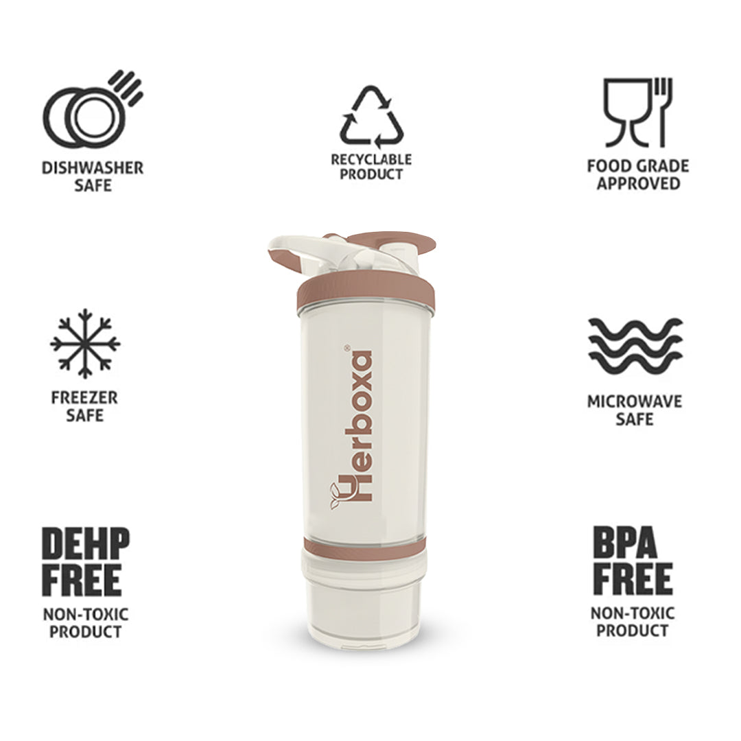 Шейкър бутилка Herboxa® (БЕЗПЛАТНО)