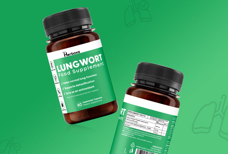 Herboxa Lungwort | Билкова хранителна добавка